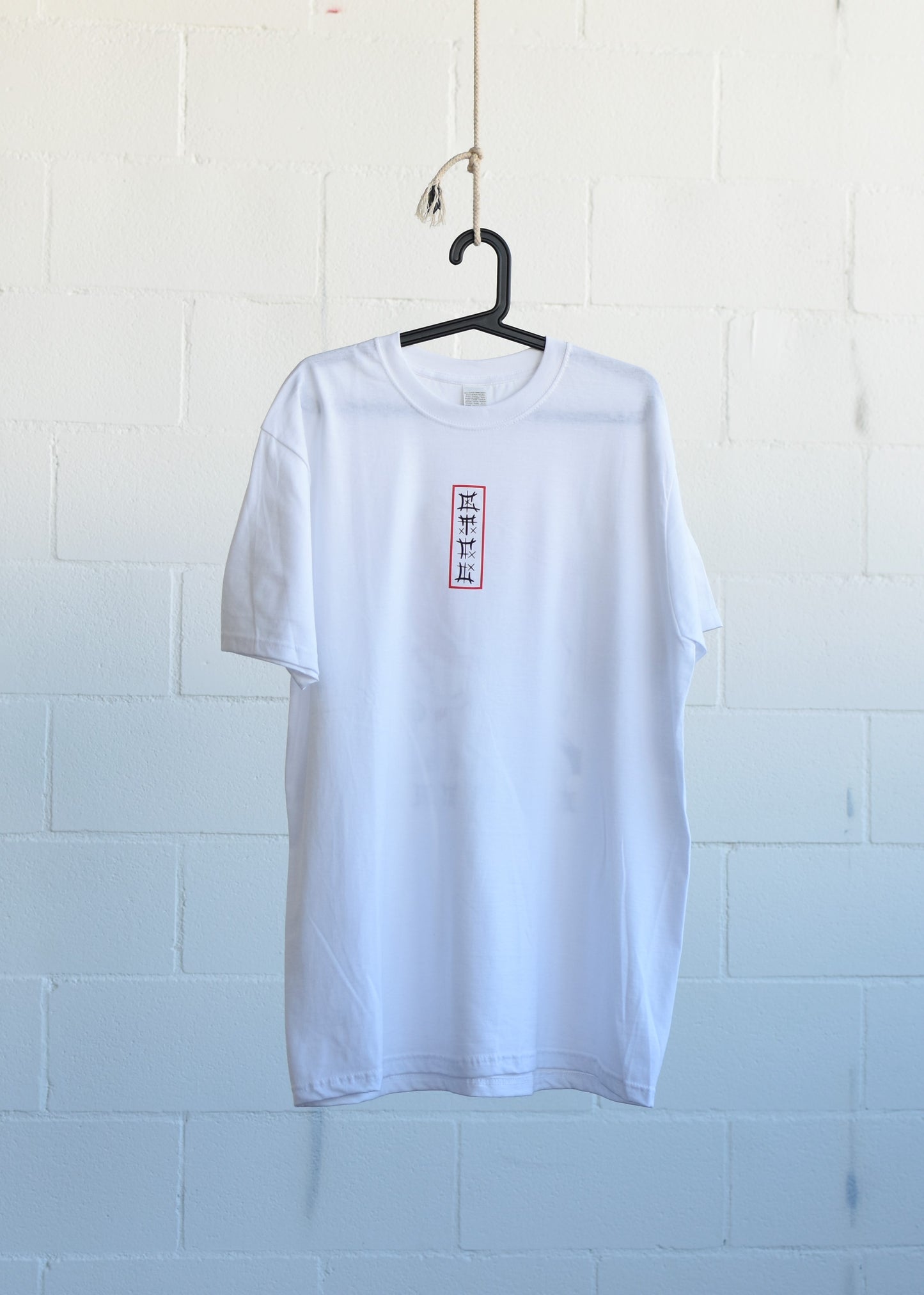 Asian White Tee