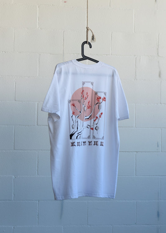 Asian White Tee