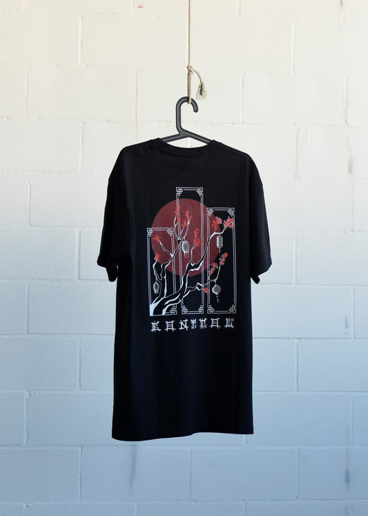 Asian Black Tee